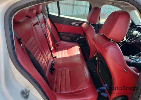 2017 Alfa Romeo Giulia Ti from USA, damaged, VIN ZARFAECN2H7560154